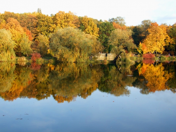 Zdjęcie z Polski - jesień w Parku Śląskim