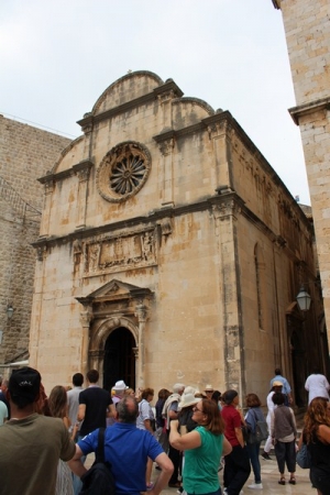 Zdjęcie z Chorwacji - Kościół Zbawiciela w Dubrovniku