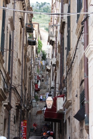 Zdjęcie z Chorwacji - Jedna z uliczek Dubrovnika 