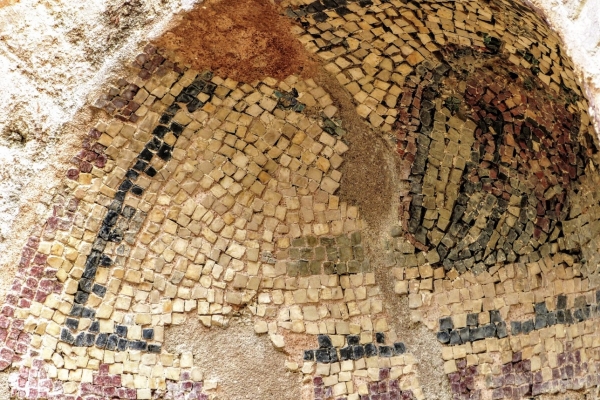 Zdjęcie z Albanii - pozostałości mozaik