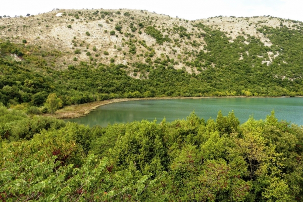 Zdjęcie z Albanii - widoki na jezioro Butrint