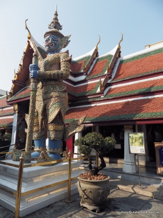 Zdjęcie z Tajlandii - Po wejściu do Grand Palace czyli Wielkiego Pałacu