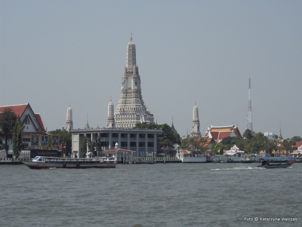 Zdjęcie z Tajlandii - Płyniemy do Wat Arun