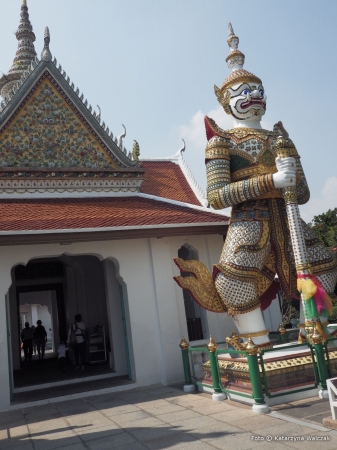 Zdjęcie z Tajlandii - Dziedziniec Wat Arun