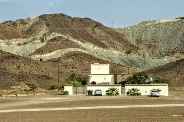 Zdjęcie z Omanu - przejazd w stronę Nizwy