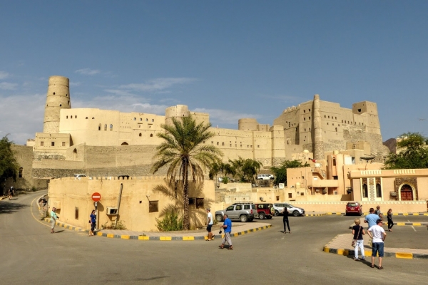 Zdjęcie z Omanu - Fort-Zamek w Bahli