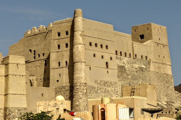 Zdjęcie z Omanu - fort w Bahli