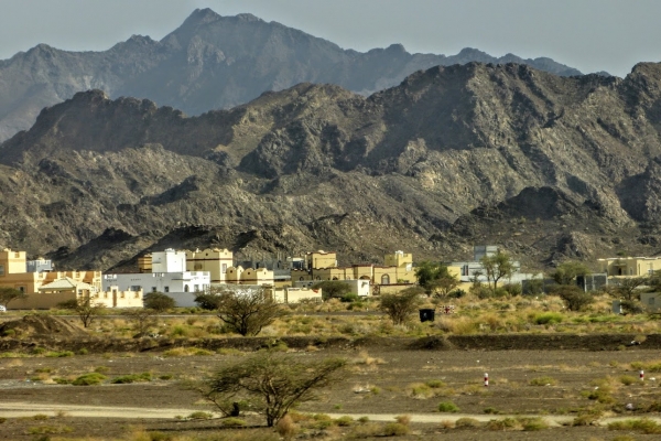 Zdjęcie z Omanu - w drodze do Nizwy - góry Al-Dżabal al-Achdar
