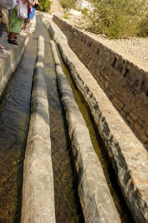 Zdjęcie z Omanu - fallaj (faladż lub afladż) - kanały nawadniające w Omanie