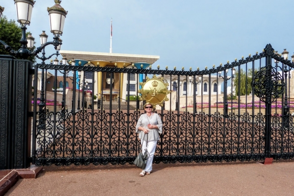 Zdjęcie z Omanu - Pałac niestety nie jest udostępniony odwiedzającym