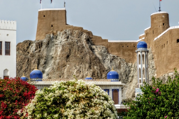 Zdjęcie z Omanu - spacerkiem wokół Fortu Al Mirani 