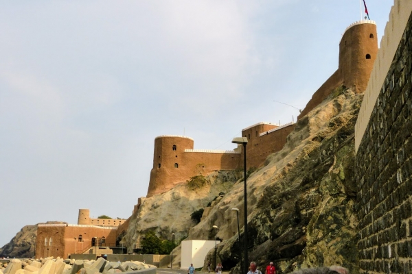 Zdjęcie z Omanu - Al Mirani od strony bulwaru nadmorskiego