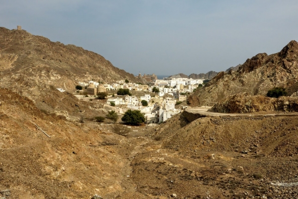 Zdjęcie z Omanu - widok na stary Maskat