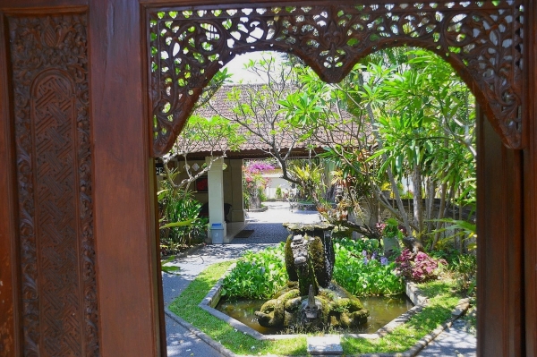 Zdjęcie z Indonezji - W czyims ogrodzie