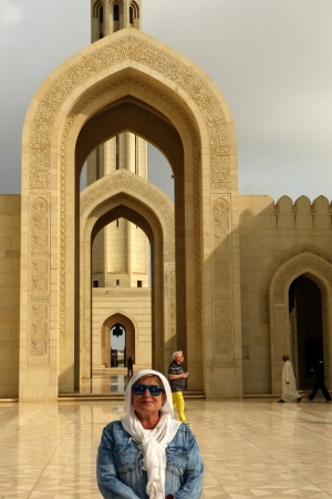 Zdjęcie z Omanu - kilka fotek z zewnątrz Meczetu
