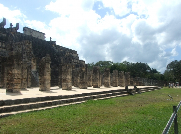 Zdjęcie z Meksyku - świątynia wojowników