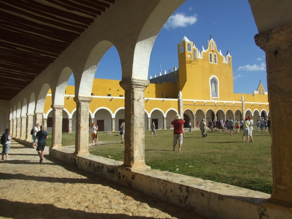 Zdjęcie z Meksyku - klasztor franciszkanów