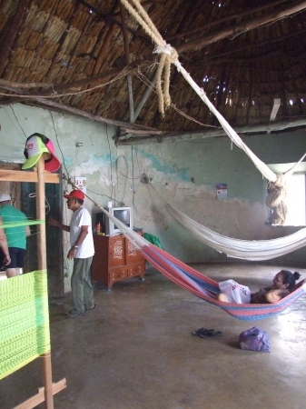 Zdjęcie z Meksyku - wnętrze domu