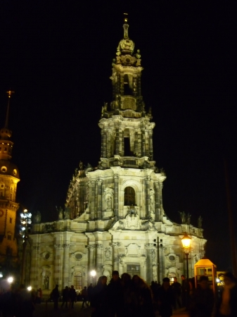 Zdjęcie z Niemiec - katedra nocą