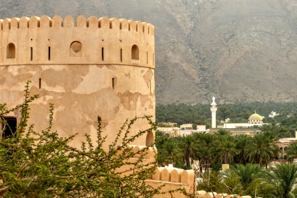 Zdjęcie z Omanu - Fort Nakhal - jego historia sięga czasów przedislamskich