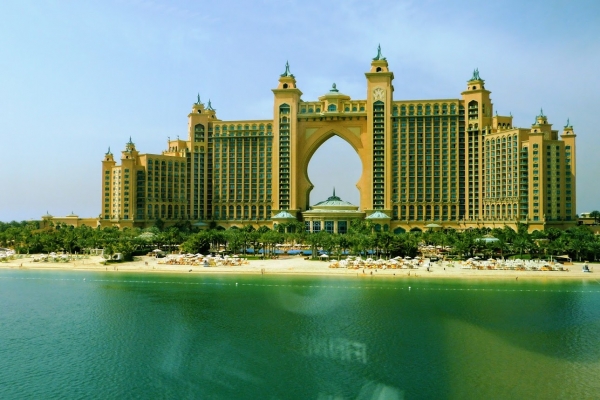 Zdjęcie z Zjednoczonych Emiratów Arabskich - najbardziej rozpoznawalny - Atlantis The Palm