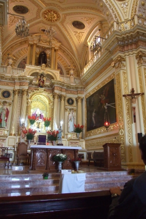 Zdjęcie z Meksyku - ołtarz główny