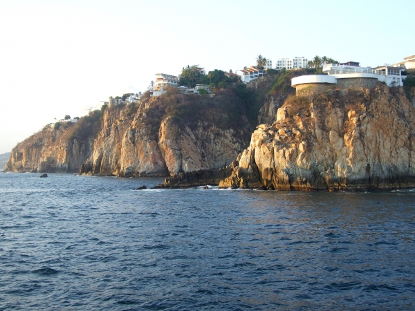 Zdjęcie z Meksyku - rezydencje na klifie