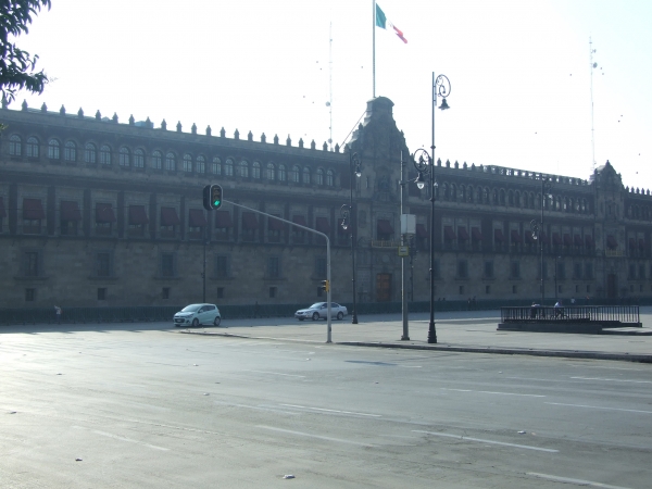 Zdjęcie z Meksyku - pałac prezydencki