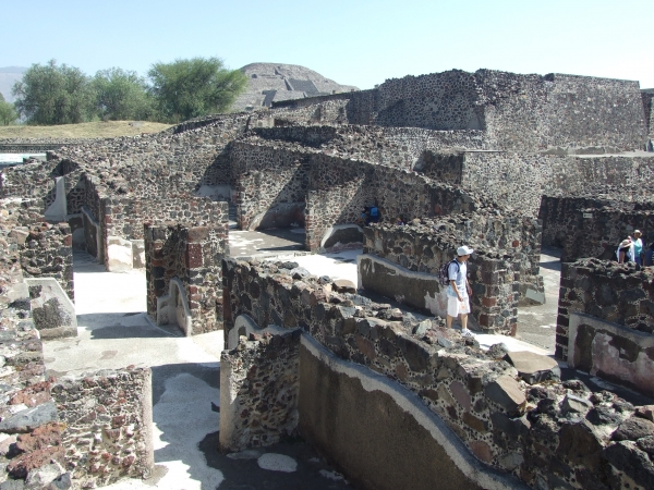 Zdjęcie z Meksyku - w ruinach
