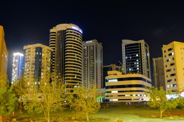 Zdjęcie z Zjednoczonych Emiratów Arabskich - Fujairah by night