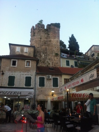 Zdjęcie z Czarnogóry - Ruiny Wieży Zachodniej - Herceg Novi