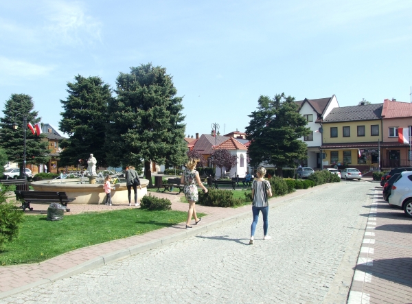 Zdjęcie z Polski - rynek w Bobowej