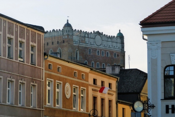 Zdjęcie z Polski - widok na zamek z rynku