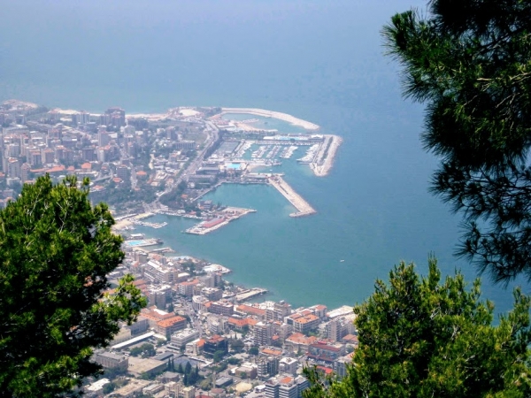 Zdjęcie z Libanu - Nadmorskie miasto Jounieh