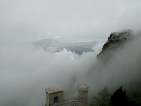Zdjęcie z Włoch - Erice - miasto w chmurach.