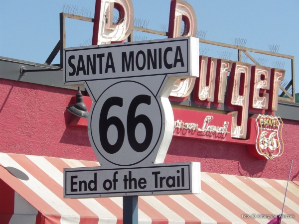 Zdjęcie ze Stanów Zjednoczonych - Koniec słynnej Route 66