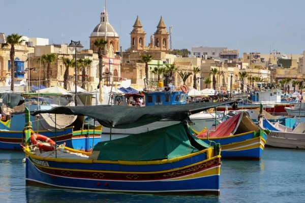 Zdjęcie z Malty - w Marsaxlokk