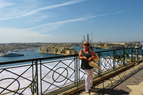Zdjęcie z Malty - za mną największy pracodawca na Malcie- Wielki Port Handlowy i  Stocznia