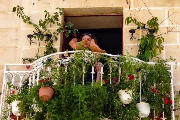 Zdjęcie z Malty - Julia w wersji maltańskiej czeka na swego Romea? :)