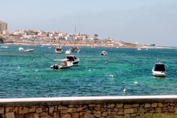 Zdjęcie z Malty - zatoka St. Paul Bay