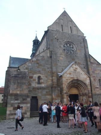 Zdjęcie z Polski - romański kościół opactwa