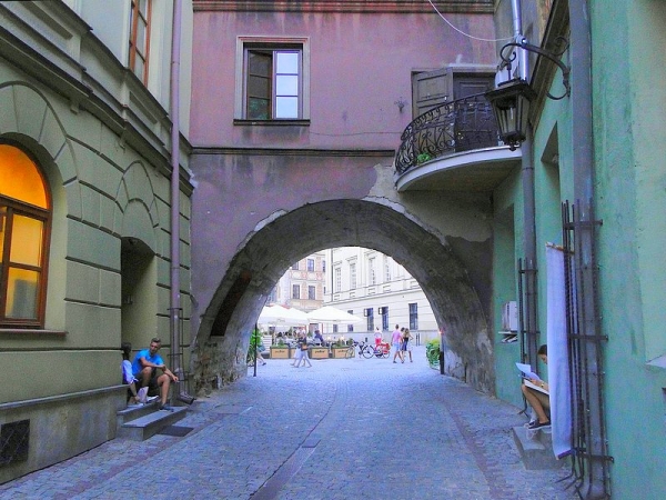 Zdjęcie z Polski - Ul. Rybna - jedna z najbardziej klimatycznych i moich ulubionych uliczek na Starym Mieście.