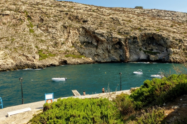 Zdjęcie z Malty - szmaragdowa zatoczka Xlendi Bay