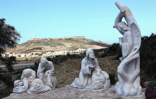Zdjęcie z Malty - nieopodal kościoła na wzgórzu Għammar Hill