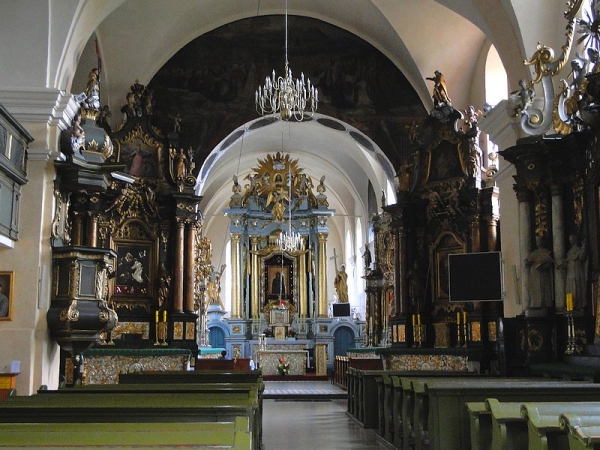 Zdjęcie z Polski - W kościele Sióstr Urszulanek w Sieradzu.