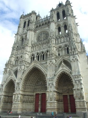 Zdjęcie z Francji - katedra w Amiens
