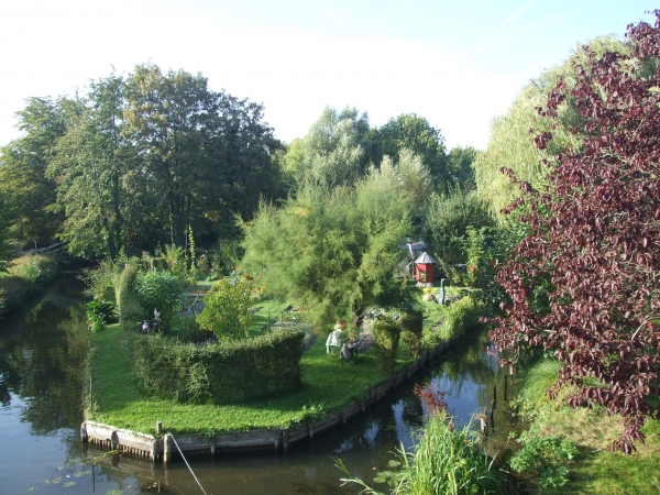 Zdjęcie z Francji - pływające ogrody