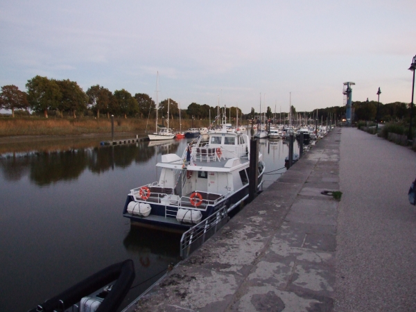 Zdjęcie z Francji - wieczorny port