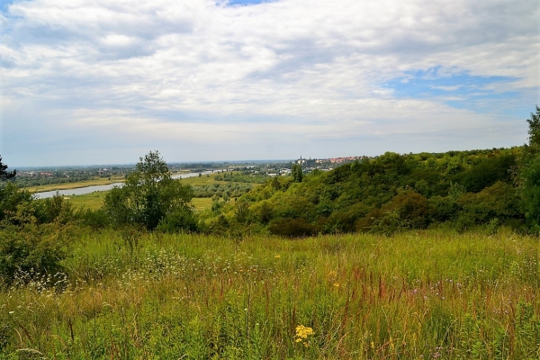Zdjęcie z Polski - Panorama z gór na Wisłę i Sandomierz