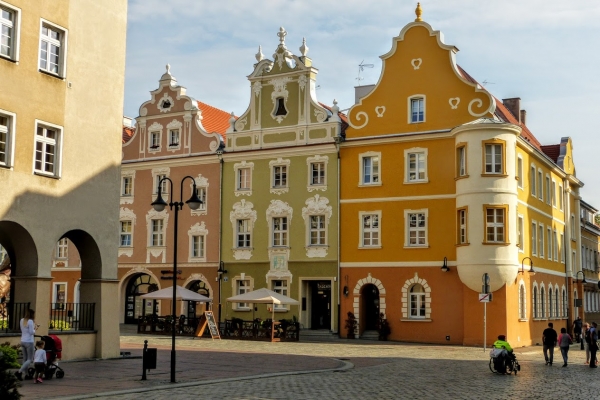 Zdjęcie z Polski - urocze kamieniczki na Rynku